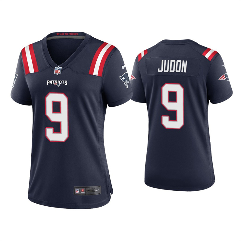 Women's New England Patriots #9 Matt Judon Navy Vapor Untouchable Limited Stitched Jersey
